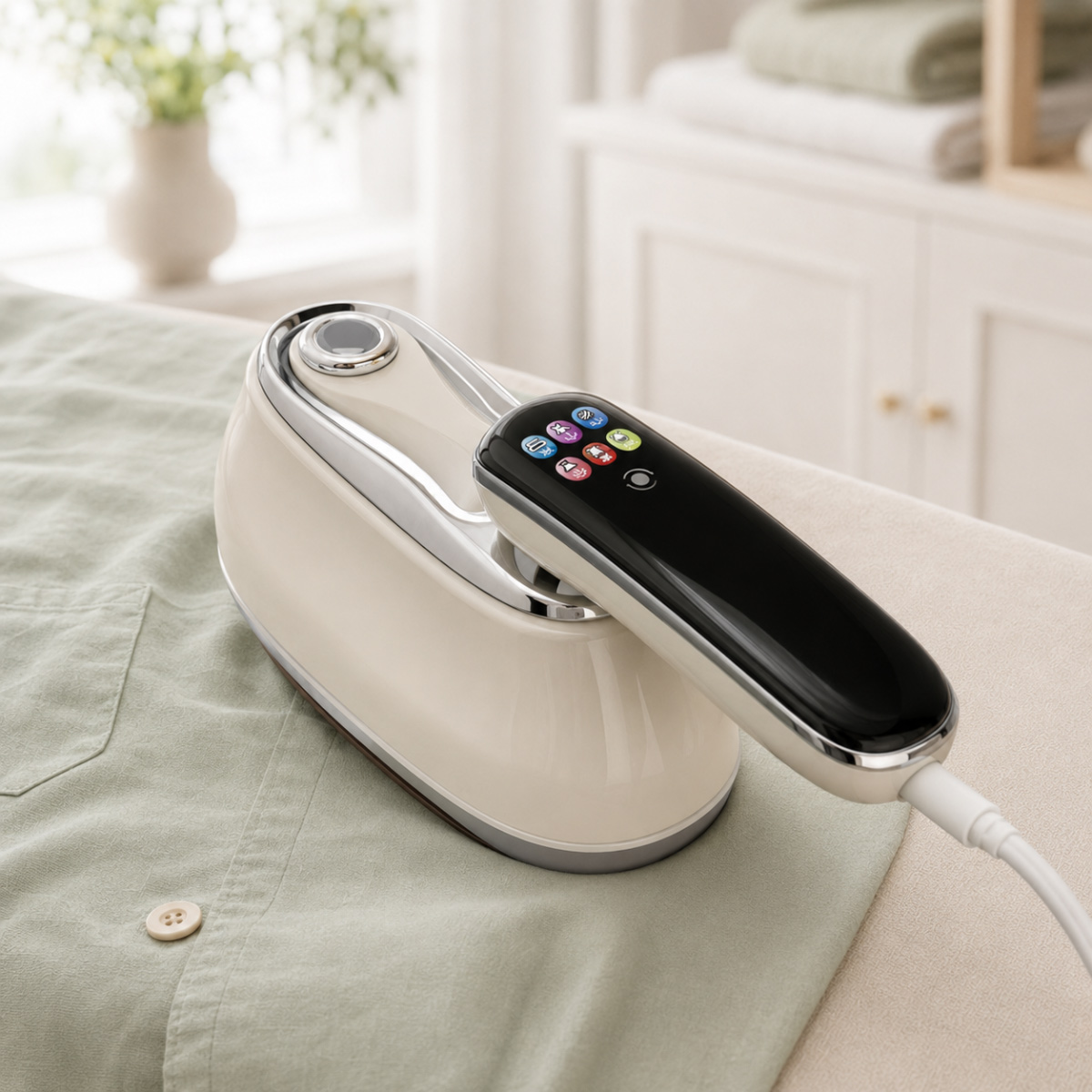 Bàn Ủi Hơi Nước Cầm Tay S8 - Mini Smart Steamer - Ảnh 2