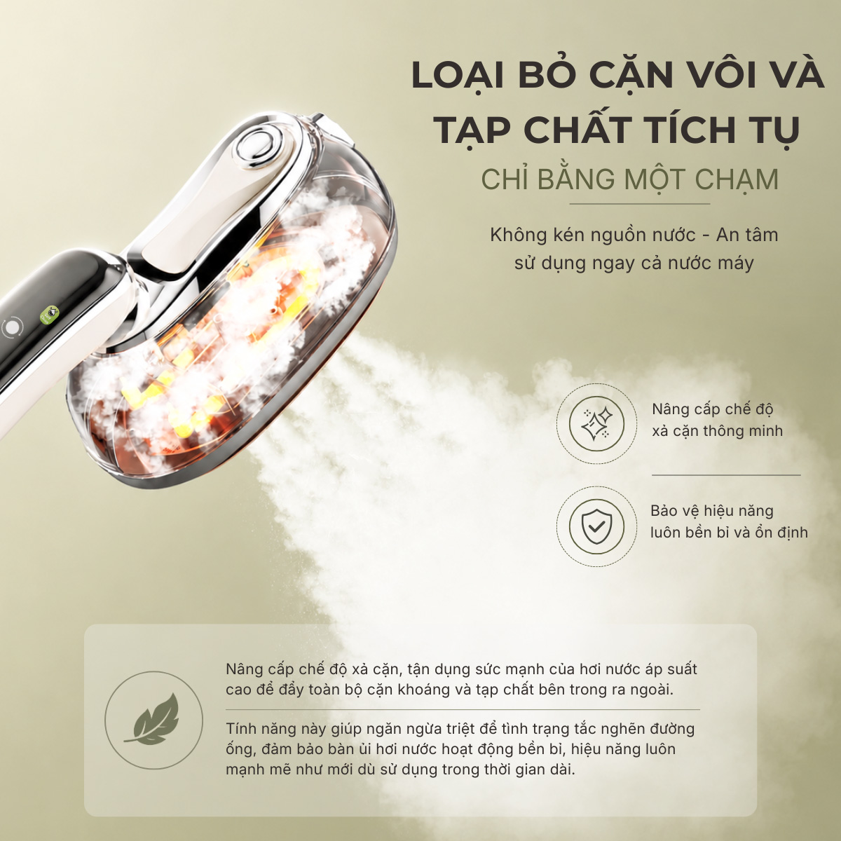 Bàn Ủi Hơi Nước Cầm Tay S8 - Mini Smart Steamer - Ảnh 9